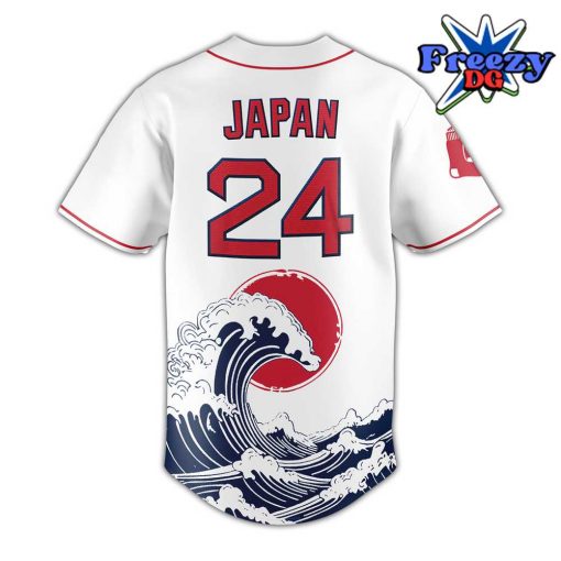 Boston Red Sox Japan Celebration Baseball Jersey