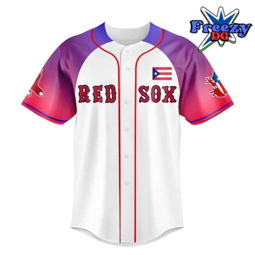 Boston Red Sox Puerto Rican Night 2024 Baseball Jersey