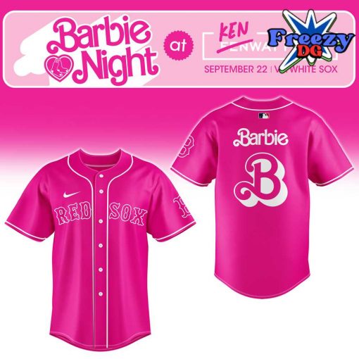 Boston Red Sox x Barbie Night 2024 Jersey