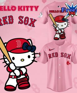 Boston Red Sox x Hello Kitty Night 2024 Baseball Jersey