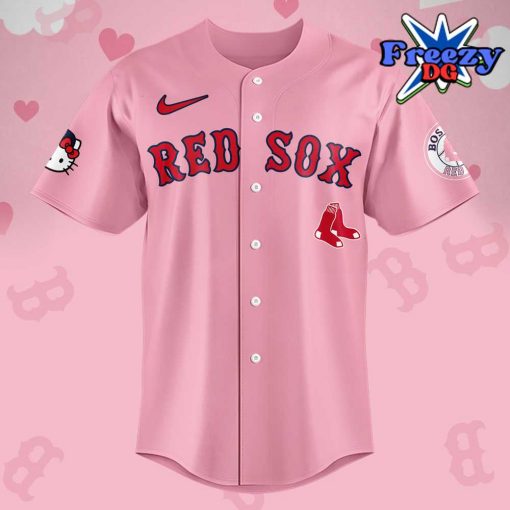 Boston Red Sox x Hello Kitty Night 2024 Baseball Jersey