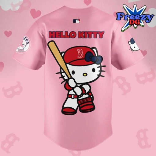 Boston Red Sox x Hello Kitty Night 2024 Baseball Jersey