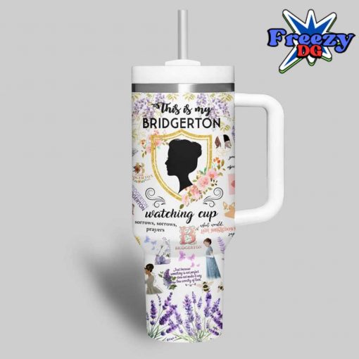 Bridgerton Lady Whistledown Social Club Stanley Tumbler