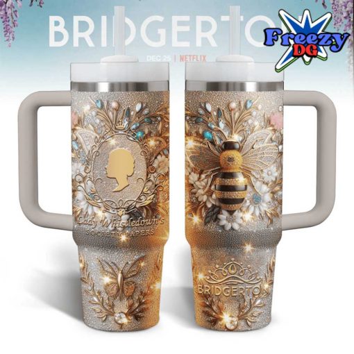 Bridgerton Society Papers Gold Stanley Tumbler