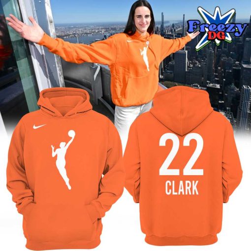 Caitlin Clark 22 Orange WNBA Hoodie