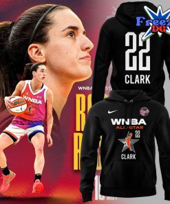 Caitlin Clark WNBA All-Star 2024 Black Hoodie