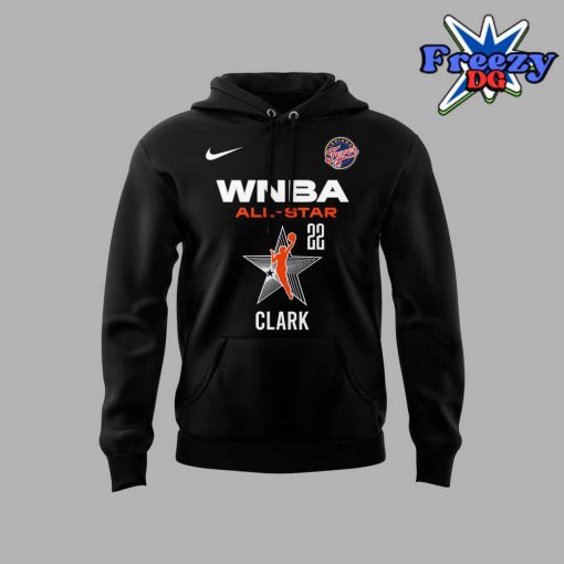 Caitlin Clark WNBA All-Star 2024 Black Hoodie