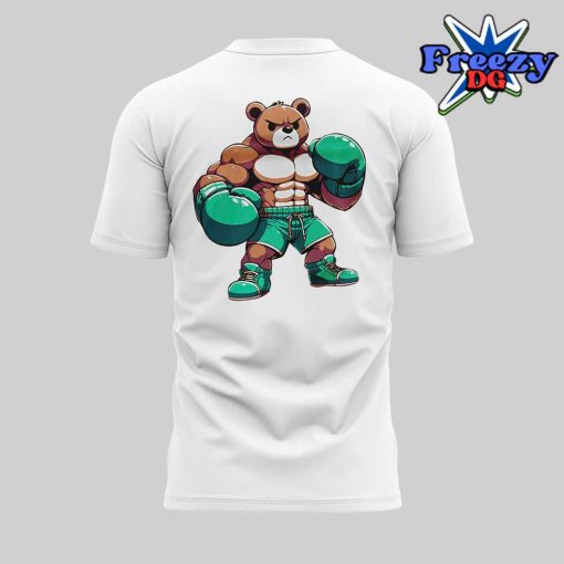 Canelo Alvarez Bear Boxing White T-Shirt