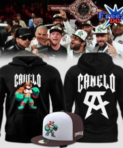 Canelo Bear Boxing Limited Edition Black Hoodie