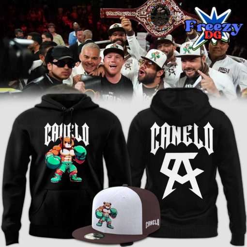 Canelo Bear Boxing Limited Edition Black Hoodie