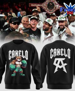 Canelo Bear Boxing Limited Edition Black Sweatshirt