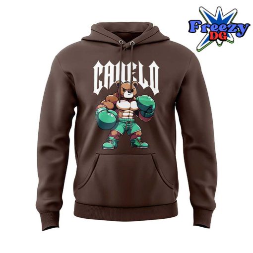 Canelo Bear Boxing Limited Edition Brown Hoodie