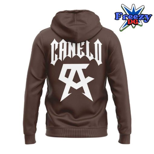 Canelo Bear Boxing Limited Edition Brown Hoodie