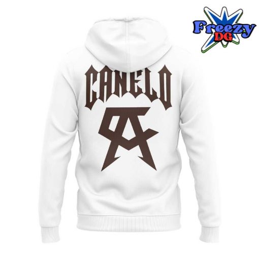 Canelo Bear Boxing Limited Edition White Hoodie