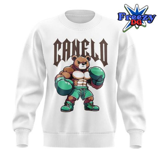 Canelo Bear Boxing Limited Edition White Sweatshirt