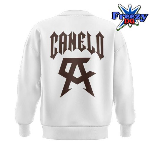 Canelo Bear Boxing Limited Edition White Sweatshirt