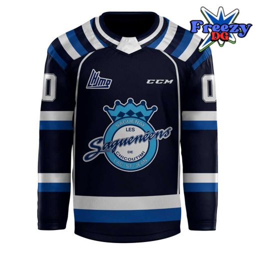 Chicoutimi Saguenéens 2024 Blue Hockey Jersey