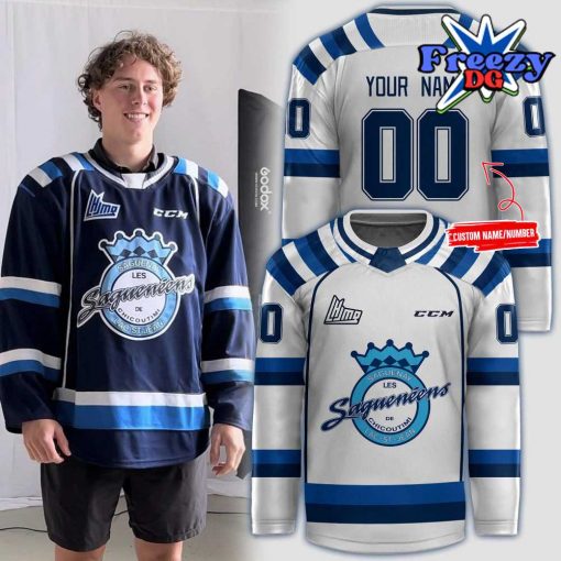 Chicoutimi Saguenéens 2024 White Hockey Jersey