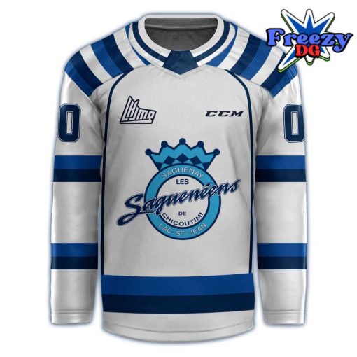 Chicoutimi Saguenéens 2024 White Hockey Jersey