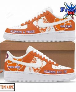 Clemson Tigers Always A Tiger Custom Nike Air Force 1