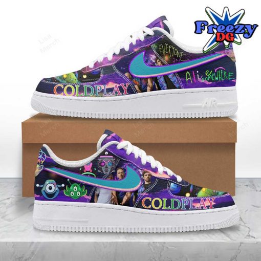 Coldplay Music of the Spheres Nike Air Force 1