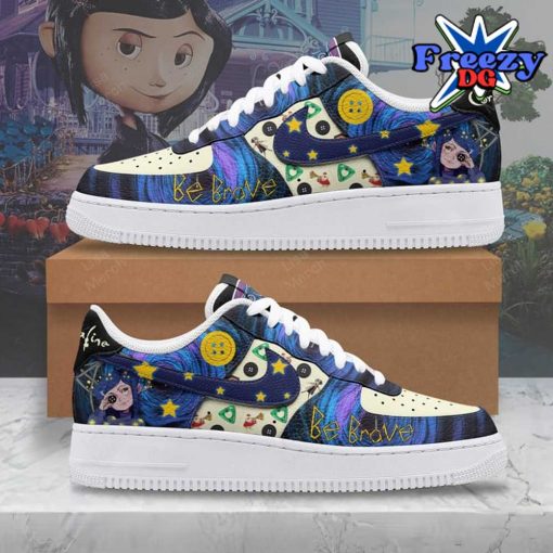 Coraline Be Brave Limited Edition Nike Air Force 1