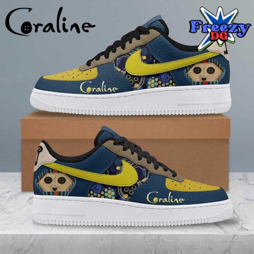 Coraline Halloween Limited Edition Nike Air Force 1