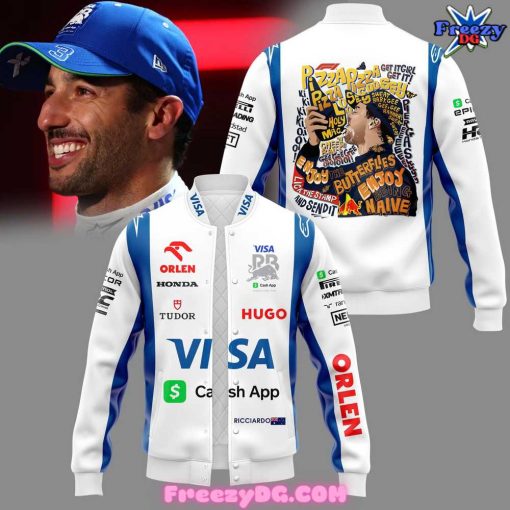 Daniel Ricciardo Enjoy the Butterflies Formula 1 Jacket