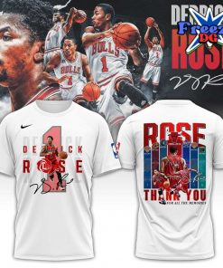 Derrick Rose Tribute Legacy Thank You Edition T-shirt