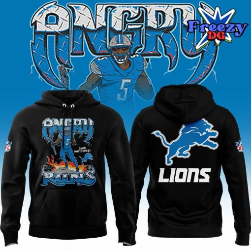 Detroit Lions Angry Runs 2024 Hoodie