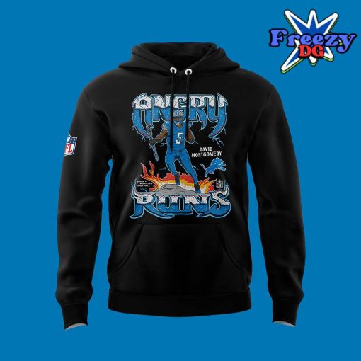 Detroit Lions Angry Runs 2024 Hoodie