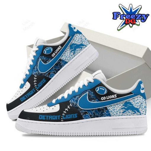 Detroit Lions Go Lions Nike Air Force 1