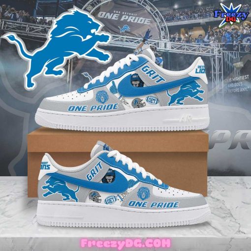 Detroit Lions Grit One Pride Nike Limited Edition Air Force 1