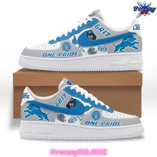 Detroit Lions Grit One Pride Nike Limited Edition Air Force 1