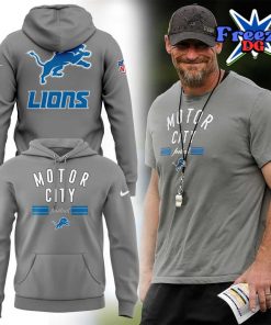 Detroit Lions Back In Black NFL Special Edition Hoodie