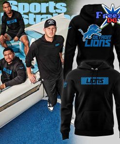 Detroit Lions Back In Black NFL Special Edition Hoodie