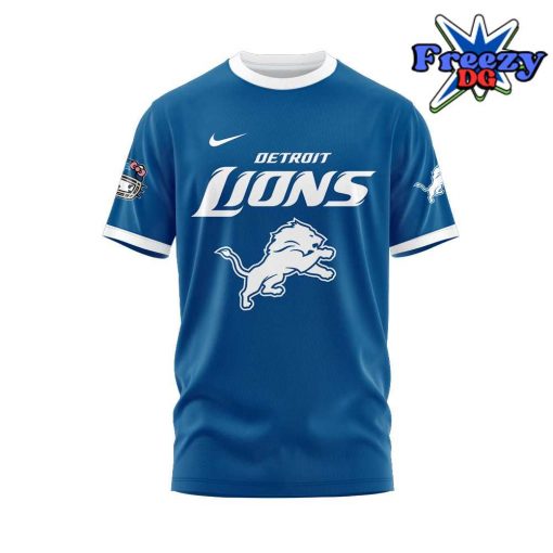 Detroit Lions x Hello Kitty 2024 Blue T-Shirt