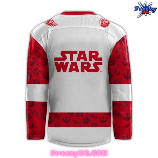 Detroit Red Wings x Star Wars Night 2024 Hockey Jersey