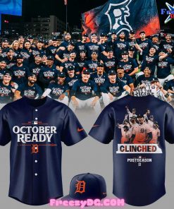 Detroit Tigers October Ready 2024 Baseball Jersey