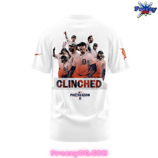 Detroit Tigers October Ready 2024 White T-Shirt