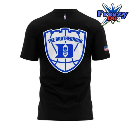 Duke Blue Planet The Brotherhood 2024 Black T-Shirt