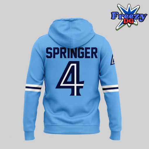 George Springer Toronto Blue Jays Hockey Hoodie