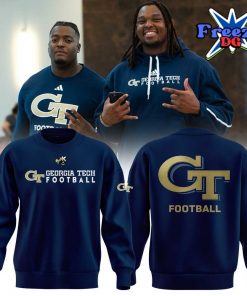 Georgia Tech Football 2024 Navy Sweatshirt