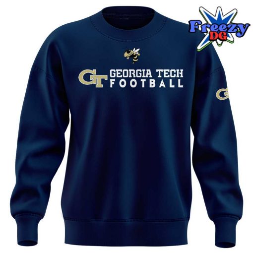 Georgia Tech Football 2024 Navy Sweatshirt