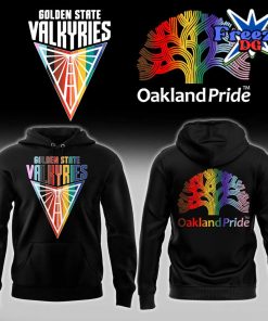 WNBA Golden State Valkyries Oakland Pride Black T-Shirt