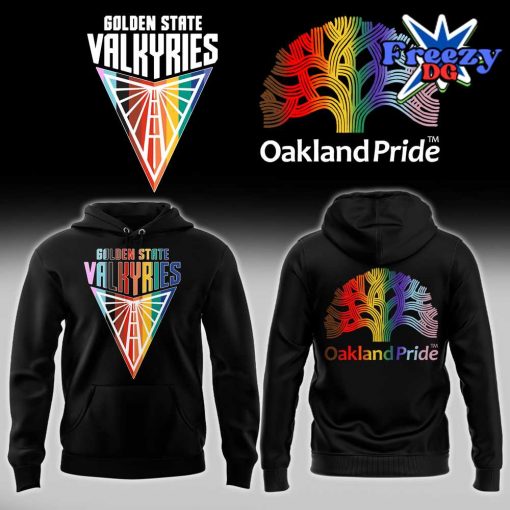 Golden State Valkyries Oakland Pride 2024 Black Hoodie