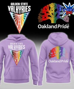 WNBA Golden State Valkyries Oakland Pride Black T-Shirt