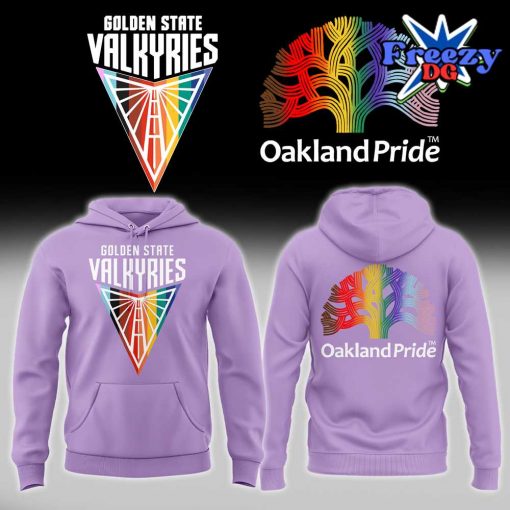 Golden State Valkyries Oakland Pride 2024 Purple Hoodie