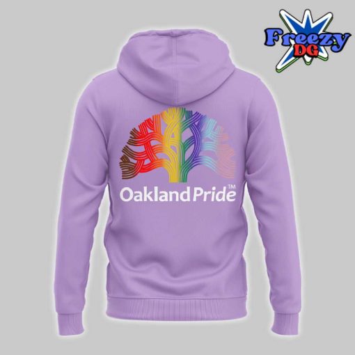 Golden State Valkyries Oakland Pride 2024 Purple Hoodie