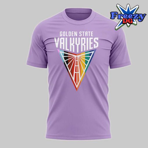 Golden State Valkyries Oakland Pride 2024 Purple T-Shirt